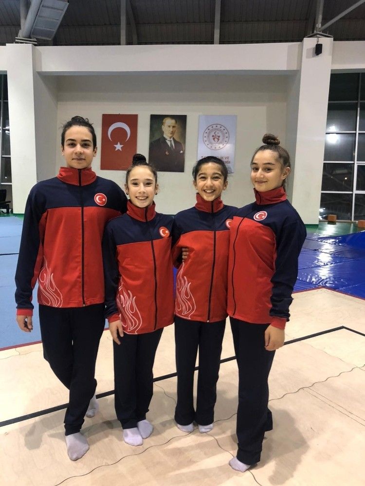 Manisalı Cimnastikçilerden uluslararası başarı