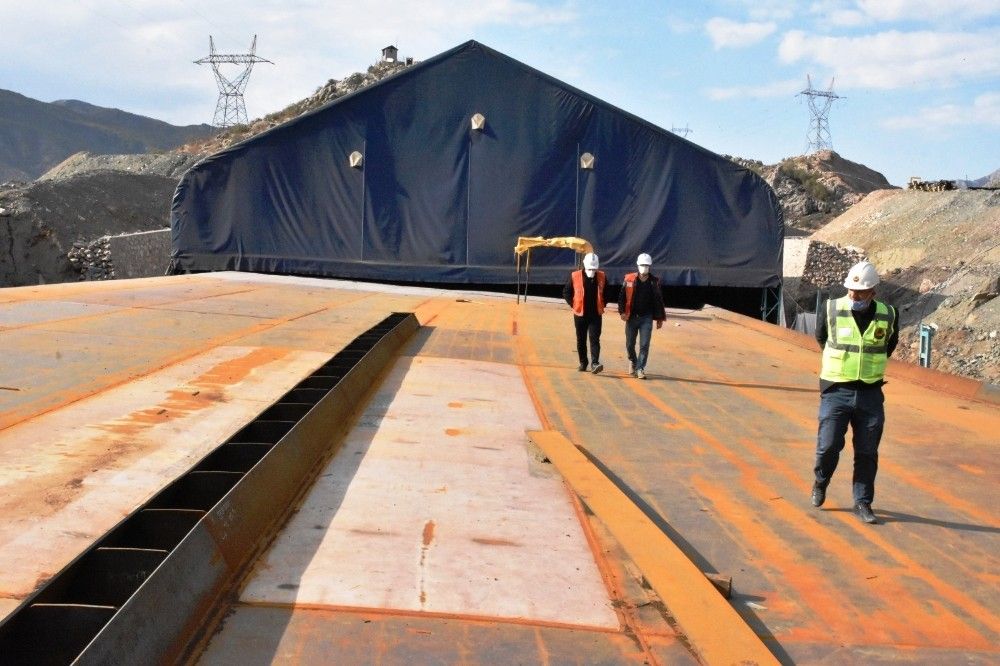 Osman Gazi Köprüsü tekniğiyle Bitlis'te viyadük yapılıyor