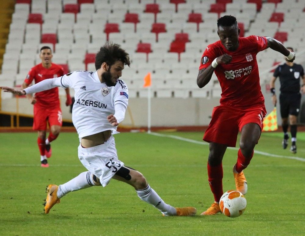 Sivasspor, Avrupa Ligi'nde 2-0 galip