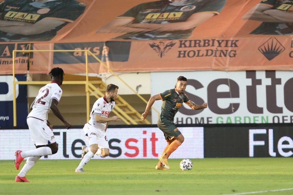 Süper Lig: Aytemiz Alanyaspor: 1 - Trabzonspor: 1