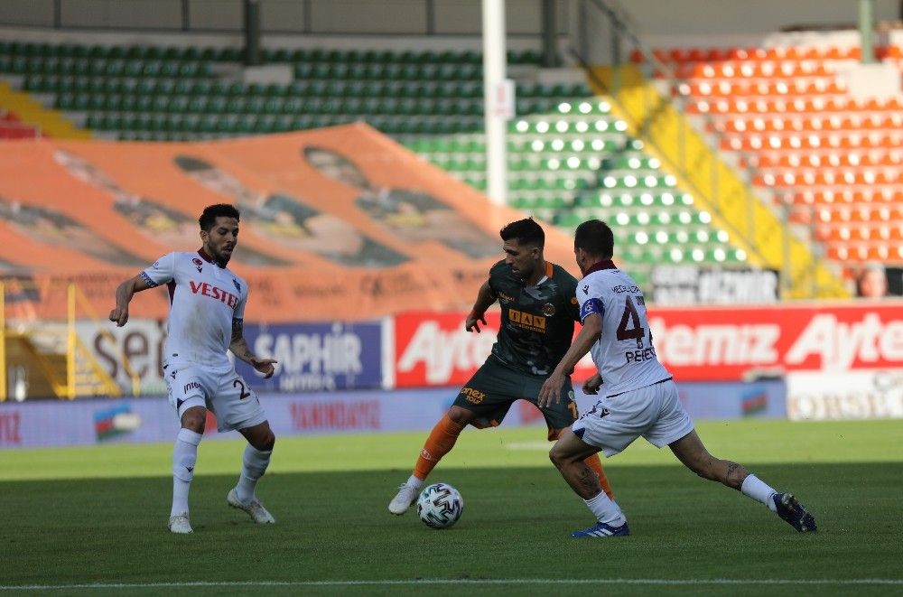 Süper Lig: Aytemiz Alanyaspor: 1 - Trabzonspor: 1