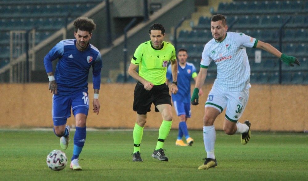 TFF 1. Lig: Ankaraspor: 1 - Bursaspor: 1