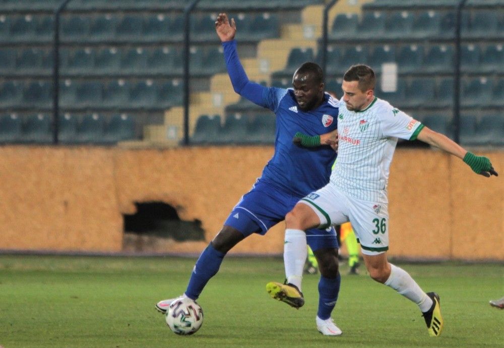 TFF 1. Lig: Ankaraspor: 1 - Bursaspor: 1