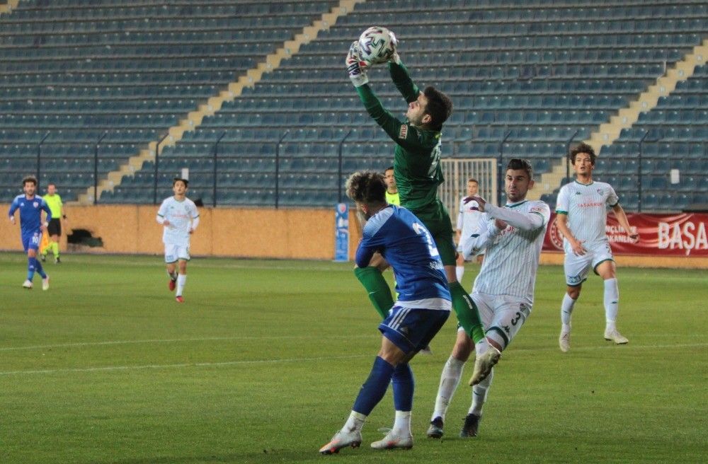 TFF 1. Lig: Ankaraspor: 1 - Bursaspor: 1