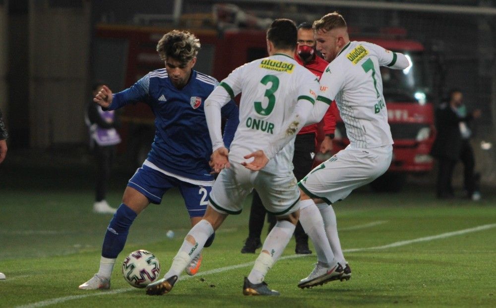 TFF 1. Lig: Ankaraspor: 1 - Bursaspor: 1