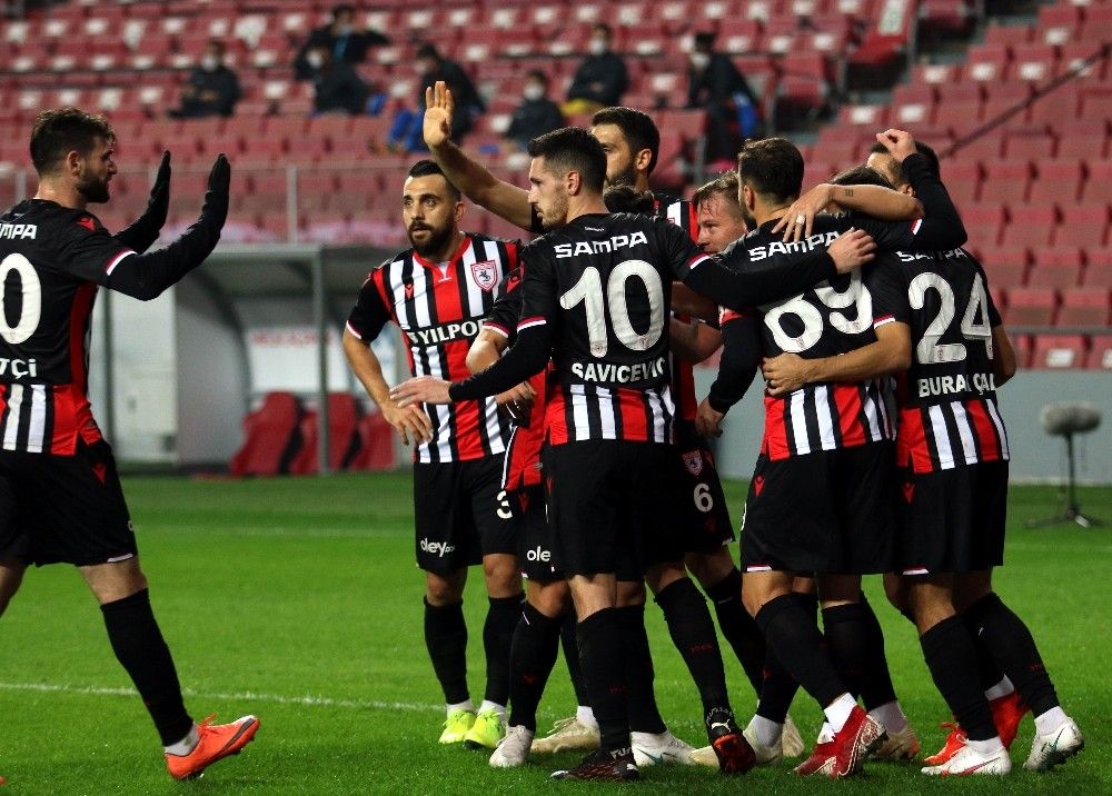 TFF 1. Lig: Samsunspor: 2 - Tuzlaspor: 0