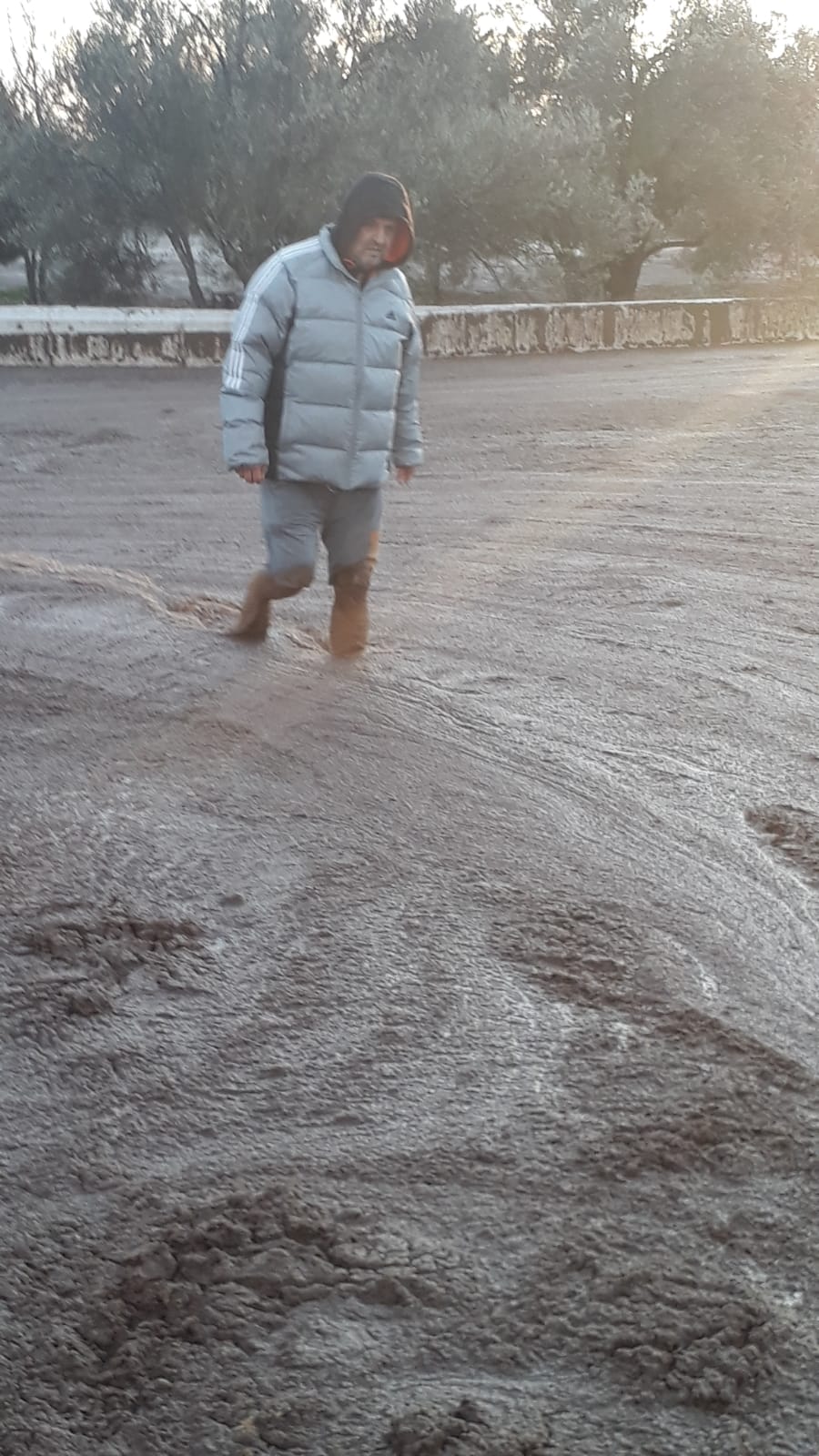 Ayvalık'ta çevre felaketi! Duvar yıkıldı, karasu dereye aktı