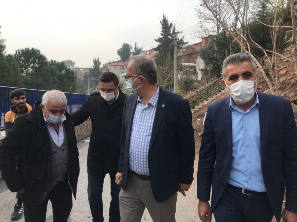 Çiğli’yi heyelan vurdu! 33 evde yıkılma tehlikesi