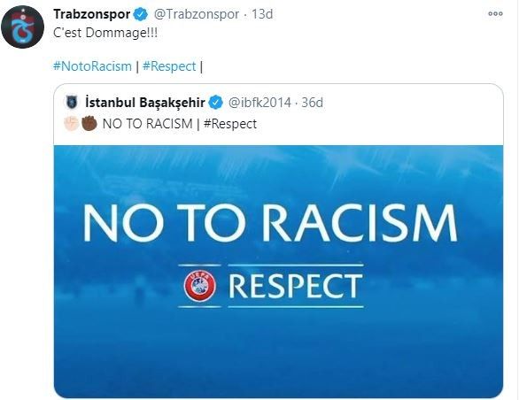 4 büyüklerden Başakşehir'e destek