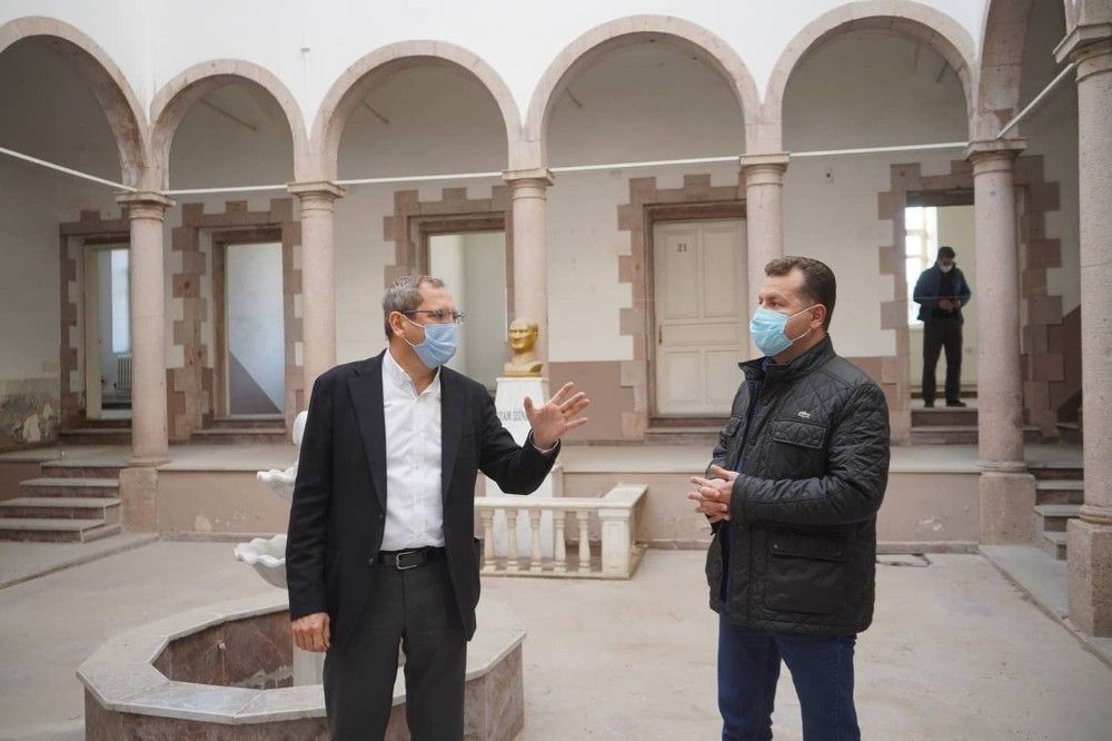 Ayvalık için iki başkan el ele