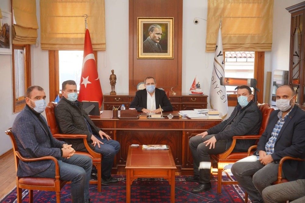 Ayvalık için iki başkan el ele