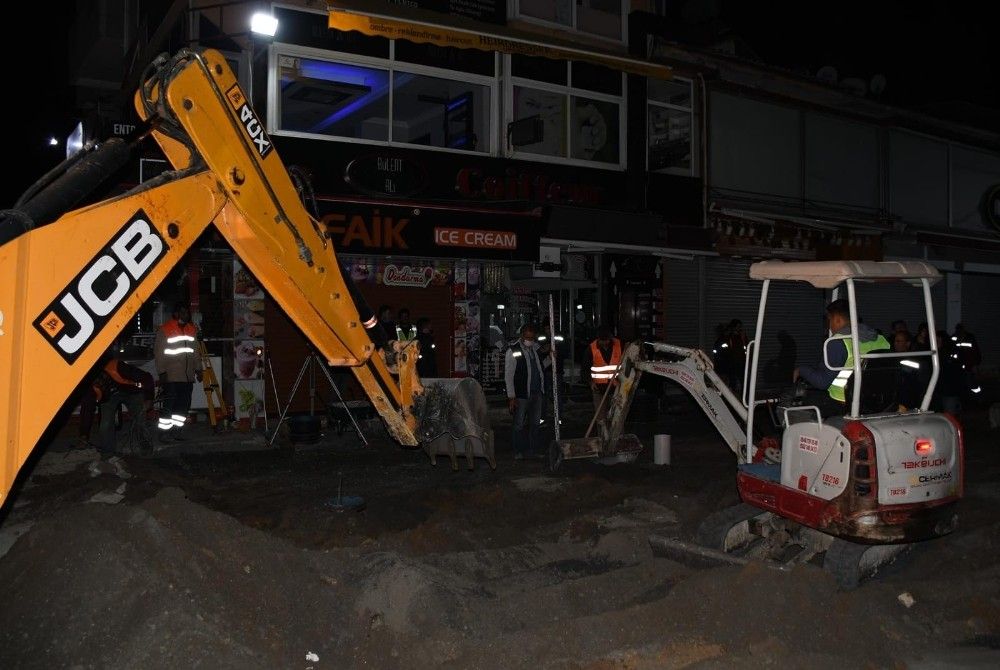 Başkan Günel'den personele gece çorbası