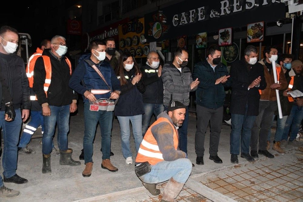 Başkan Günel'den personele gece çorbası