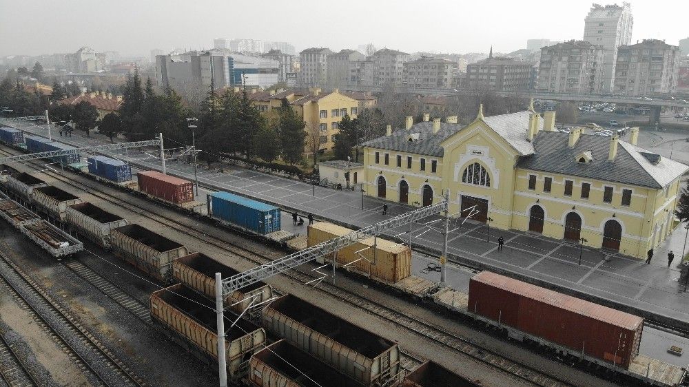 Çin'e giden ikinci ihracat treni Kayseri'de