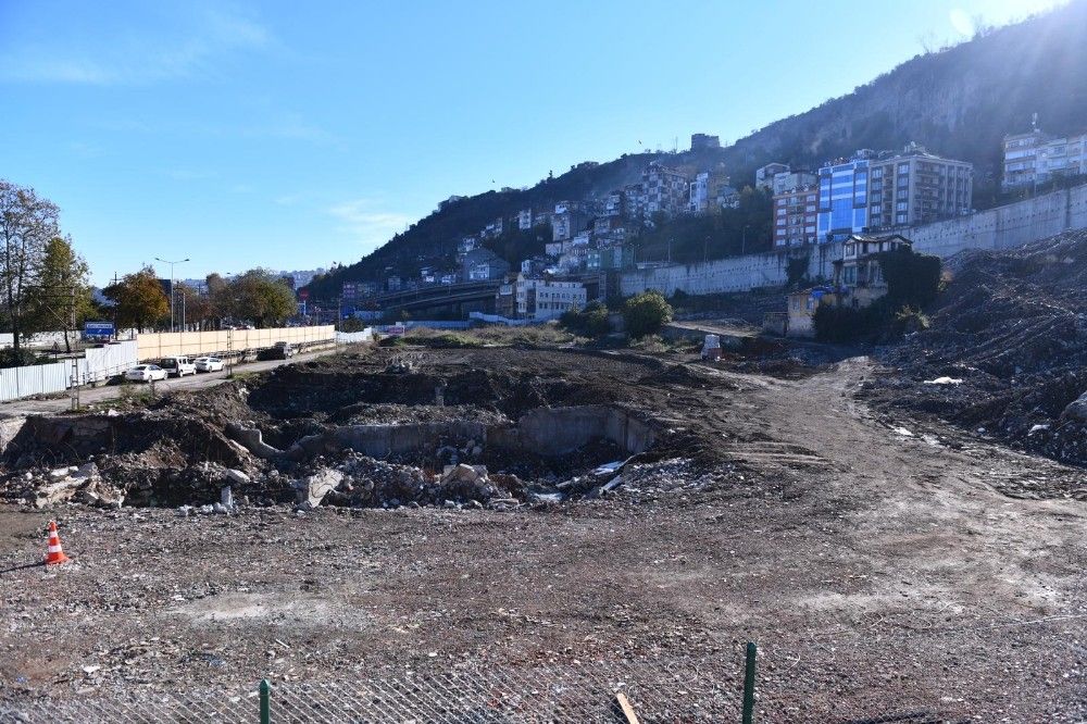 Çömlekçi Kentsel Dönüşüm Projesi'nin 1. etap çalışmaları sürüyor
