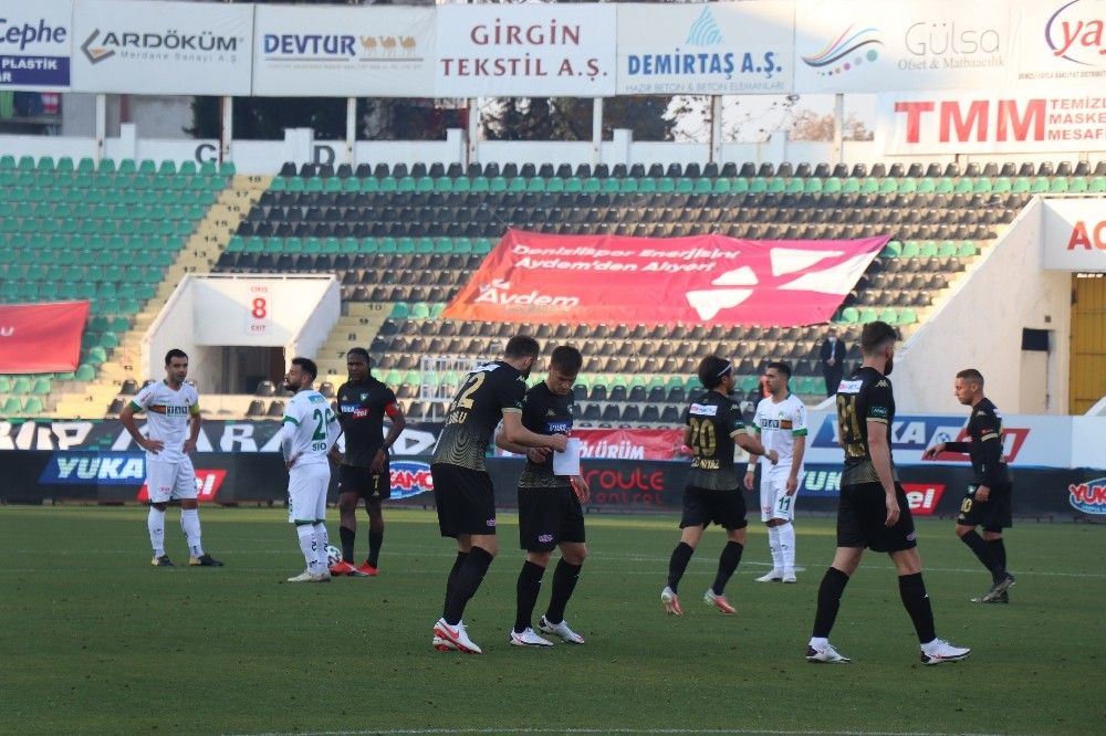 Denizlispor, lider Alanya'yı devirdi