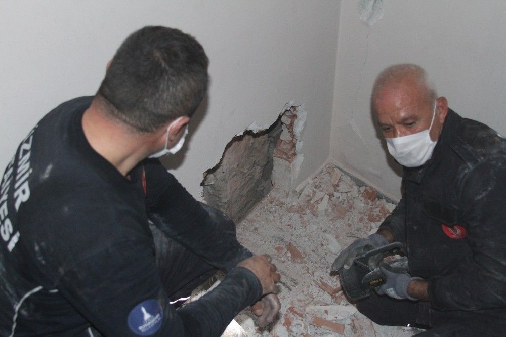 Depremden bu yana kayıp kedisine 42 gün sonra kavuştu