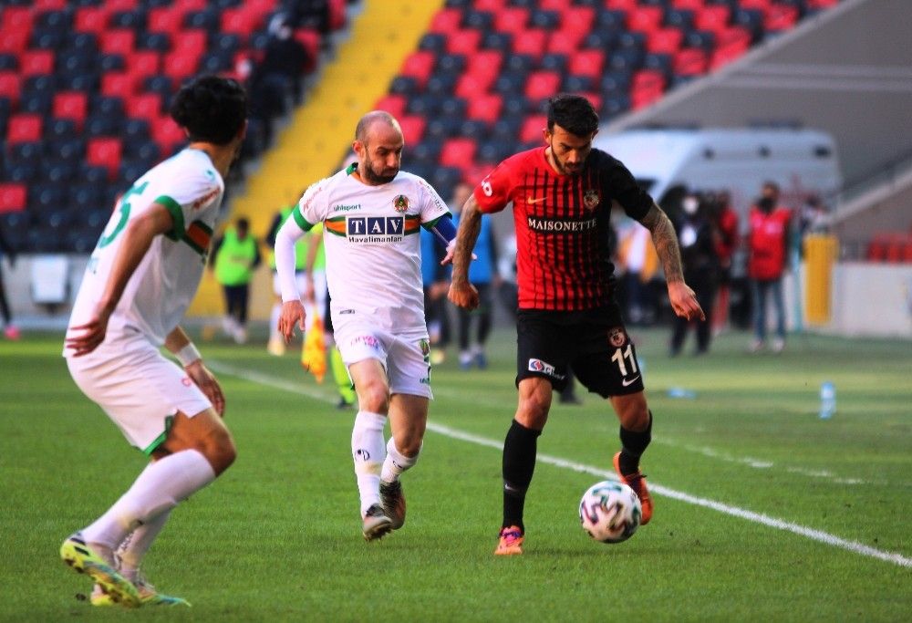 Gaziantep FK: 3 - Aytemiz Alanyaspor: 1