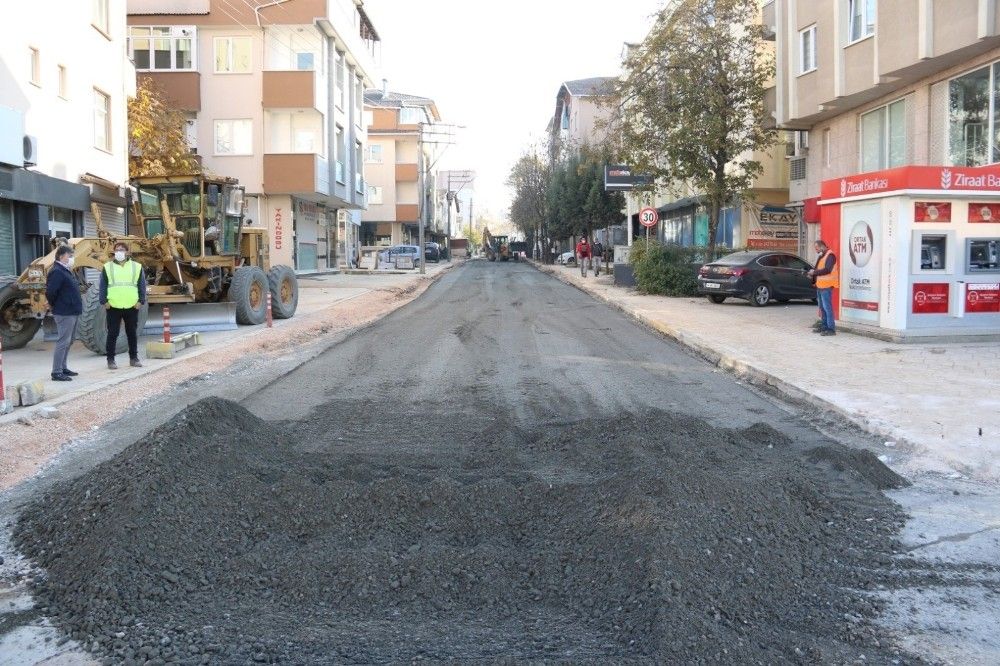 Gebze ve Dilovası yolları asfaltlandı