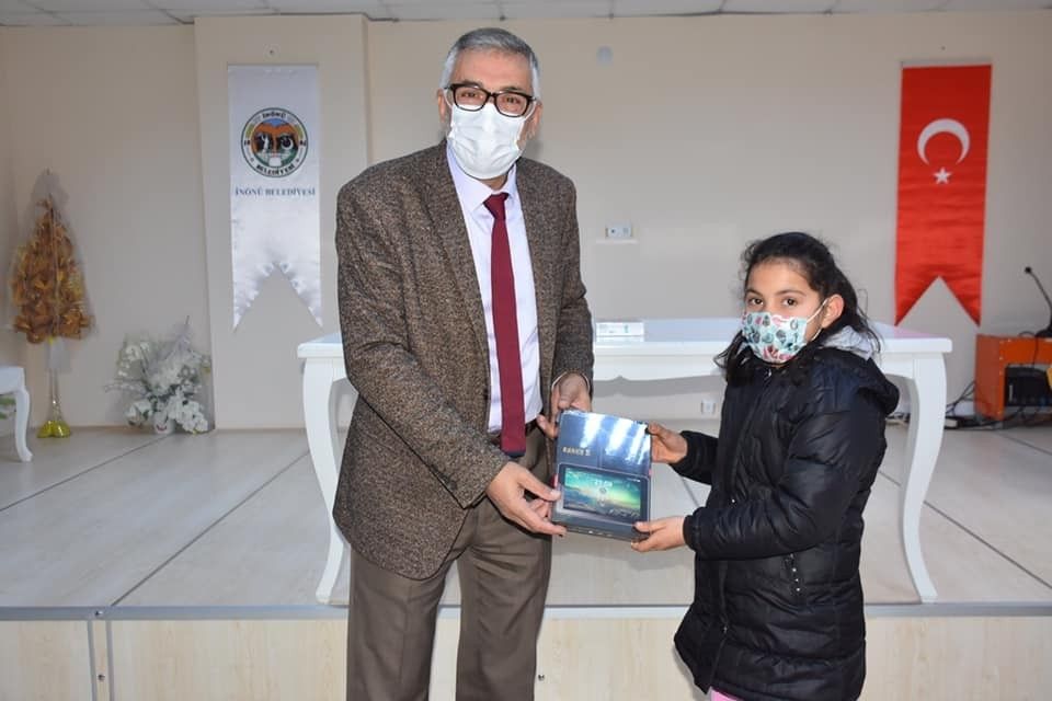 İnönü Belediyesi'nden uzaktan eğitime destek