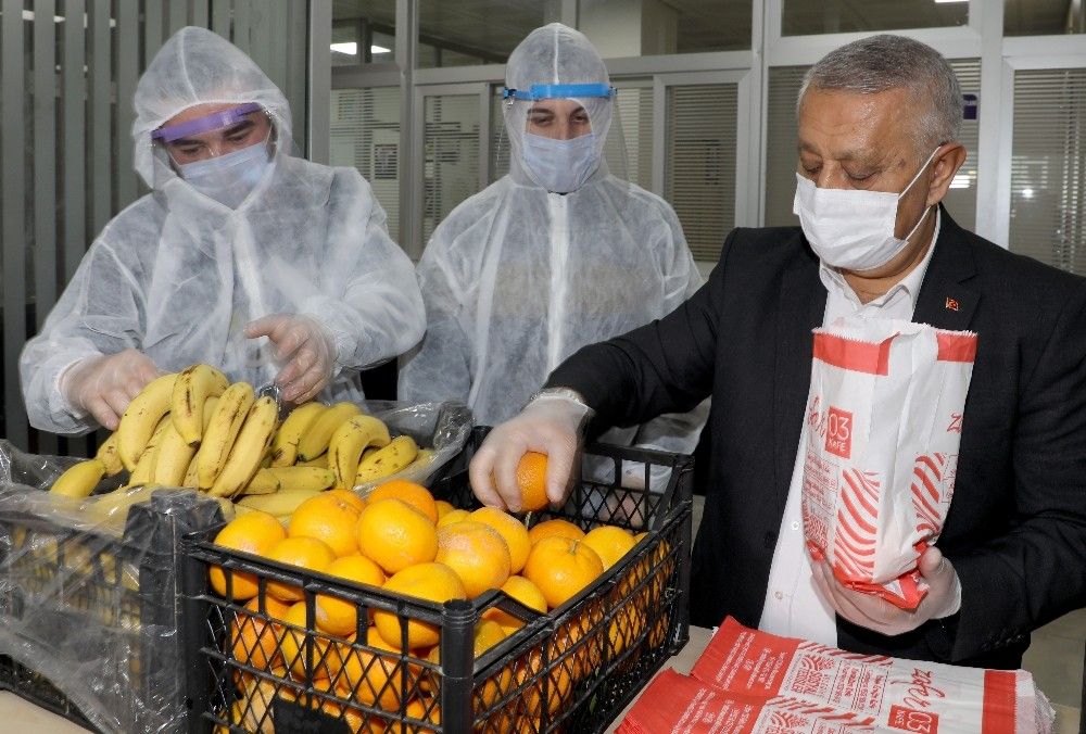 Korona virüs karantinasındaki vatandaşlara vitamin desteği