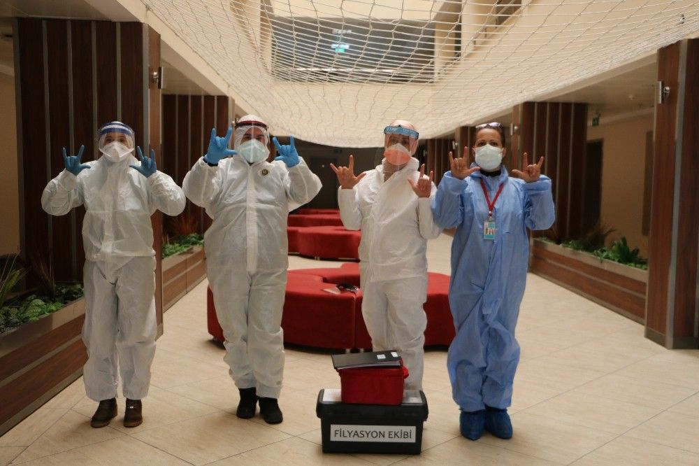 Onlar virüs ile mücadelenin sessiz kahramanları