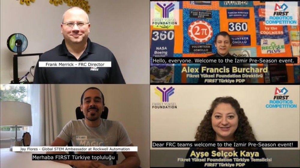Robotik takımından organizasyon