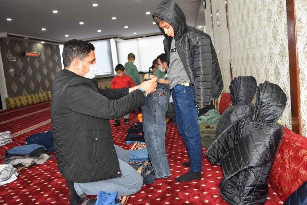 Siverek'te 100 yetim ve öksüz sevindirildi