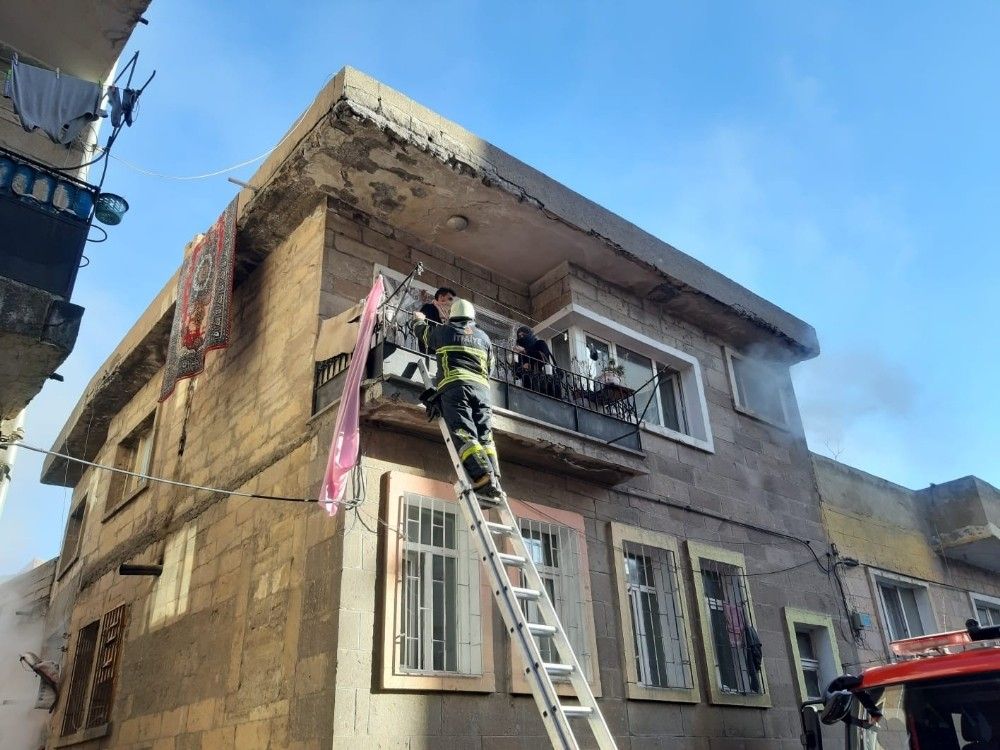 Yangından böyle kurtuldular