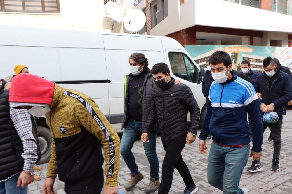 16 ayrı hırsızlık şüphelisi 7 kişi yakalandı
