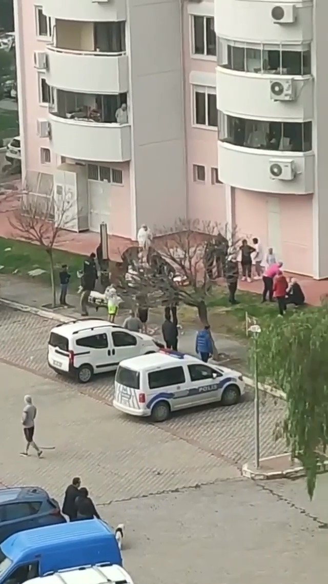 Albatros Sitesi'nden şoke eden görüntüler