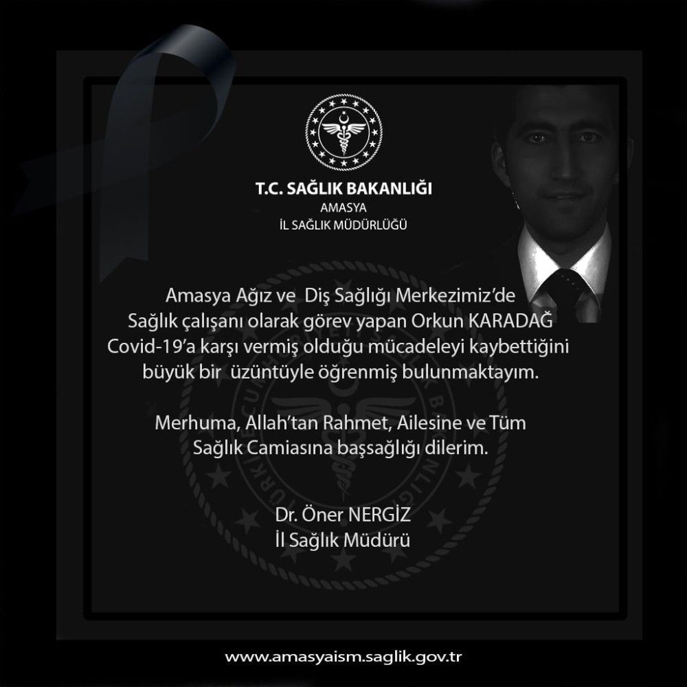 33 yaşındaki sağlık çalışanı koronaya yenik düştü