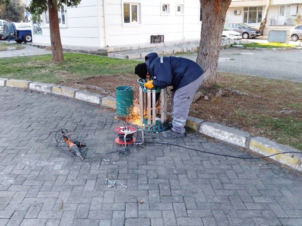 Aliağa'nın parklarına sağlıklı dokunuşlar