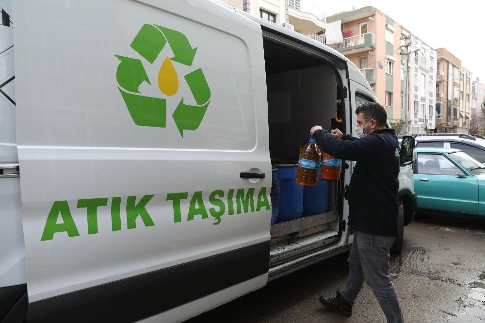 Bitkisel atık yağ getirene bulaşık deterjanı