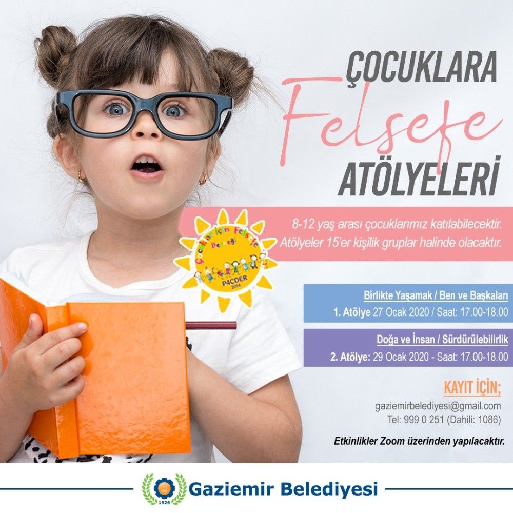 Gaziemirli çocuklar felsefe öğreniyor