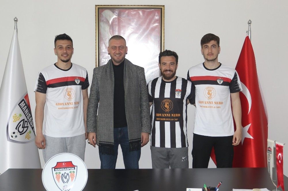 Manisaspor'da 3 imza daha