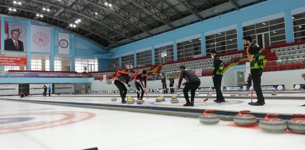 Türkiye Curling 1. Lig müsabakaları sona erdi