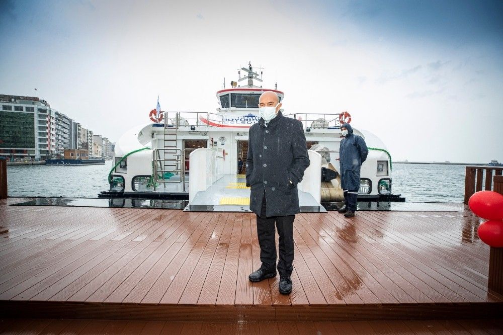Yenilenen Pasaport İskelesi hizmete girdi