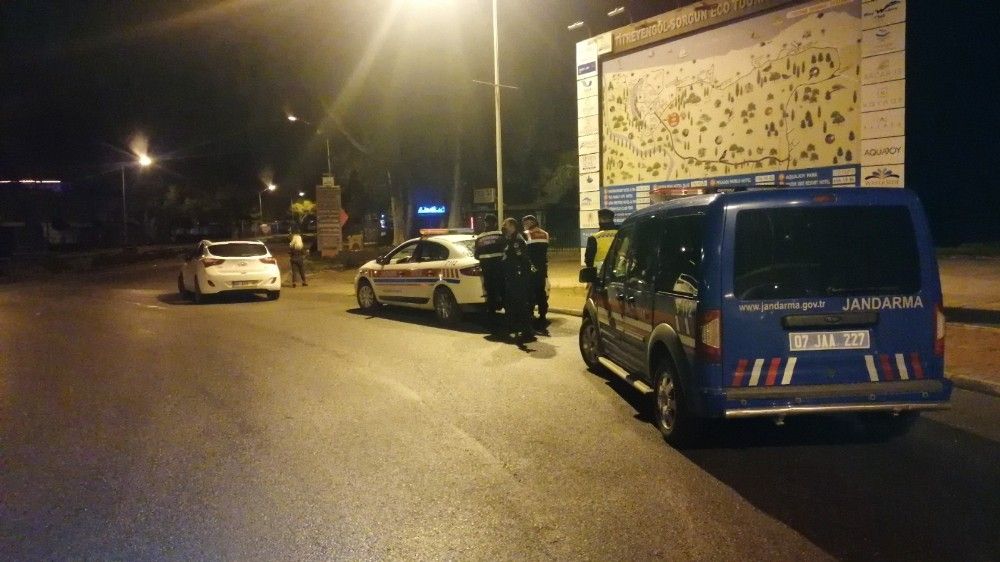 Alkollü gece gezmesi pahalıya patladı