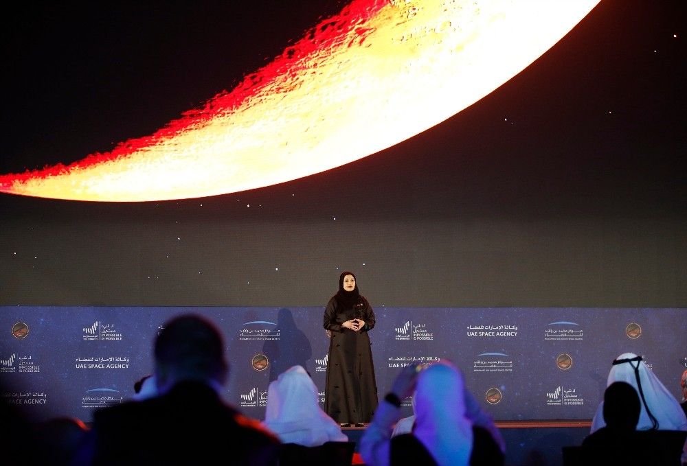 BAE'ye ait Umut sondası Mars'ın yörüngesine yerleşti