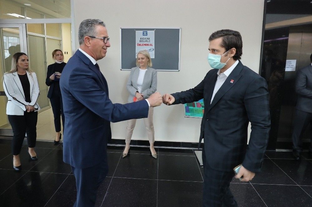 Başkan Arda, CHP yöneticilerine hizmetlerini anlattı