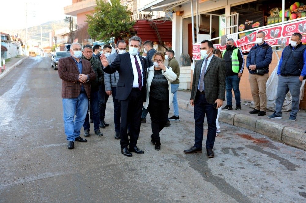 Başkan Sandal'dan sel felaketinden etkilenen vatandaşlara ziyaret