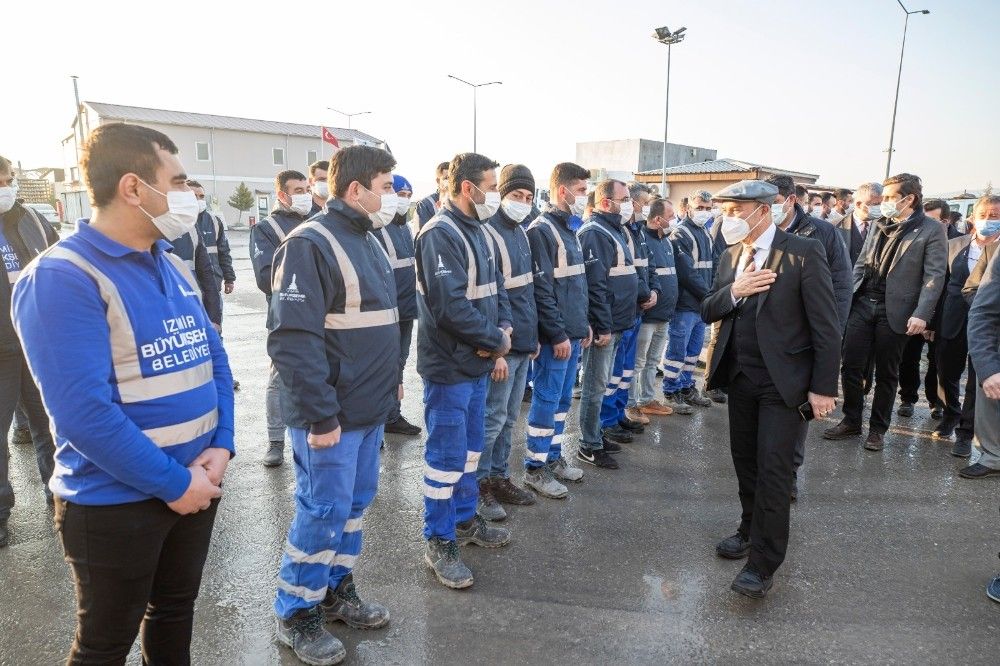 Başkan Soyer'in Bakırçay Havzası turu tam gaz devam ediyor