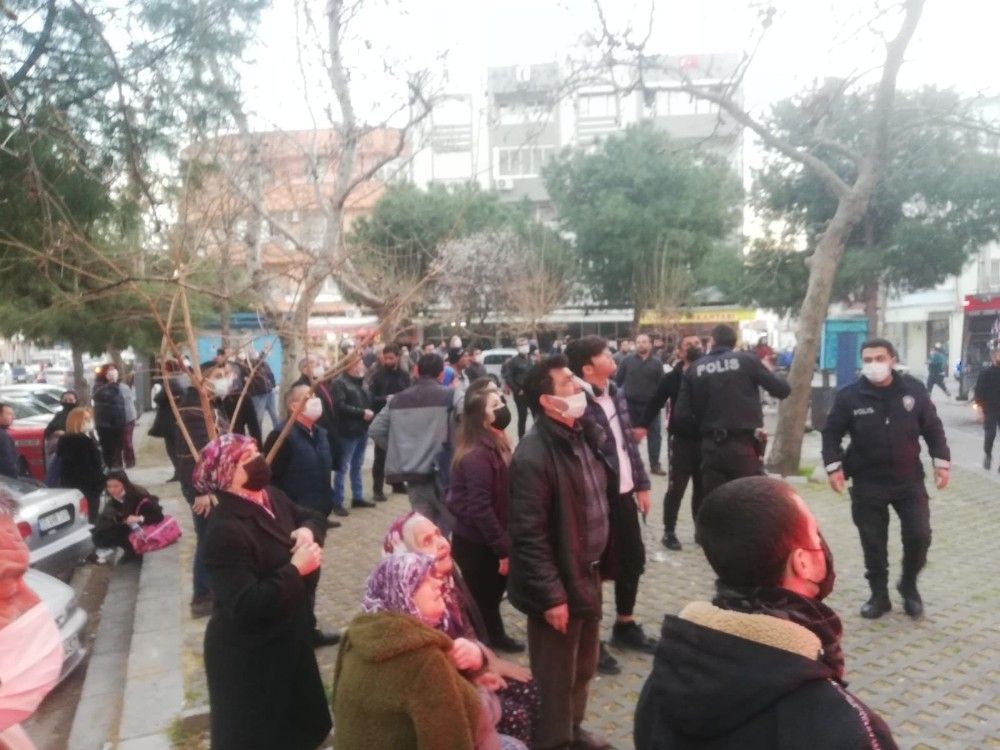 Bergama'da yangın alarmı