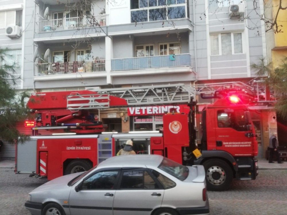 Bergama'da yangın alarmı