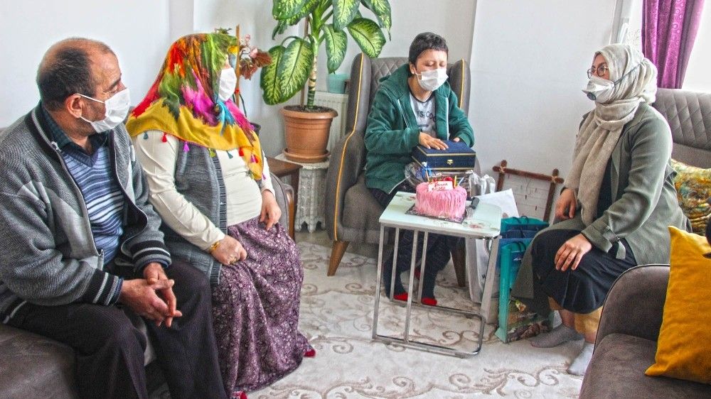 Büşra'nın hayali gerçek oldu