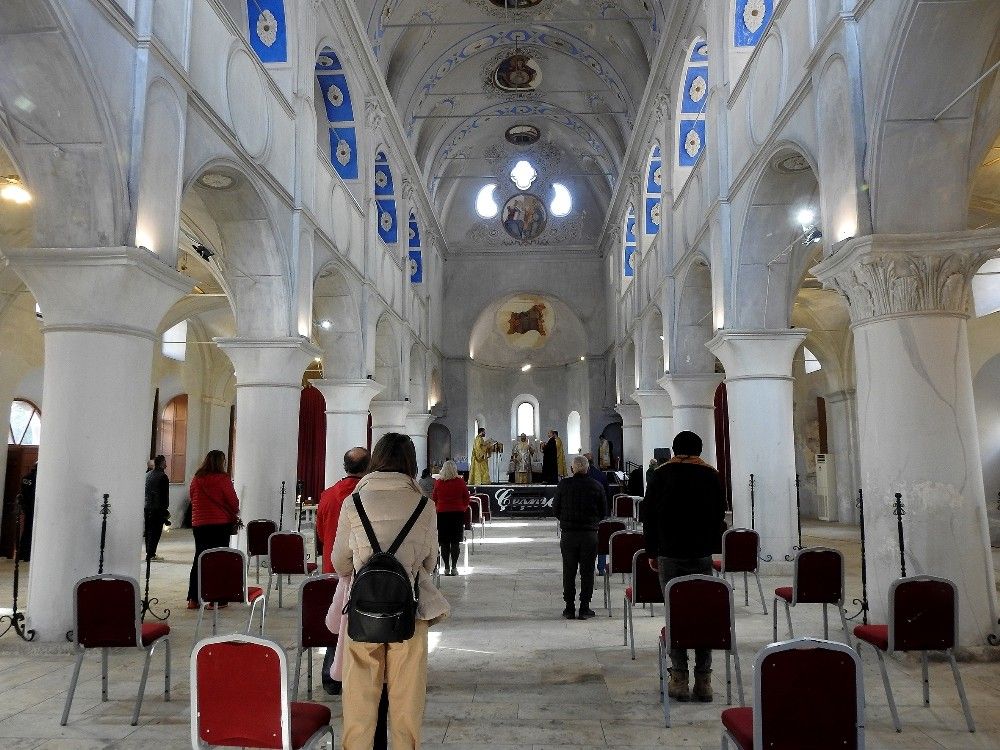 Çeşme'de Aya Haralambos anısına ayin