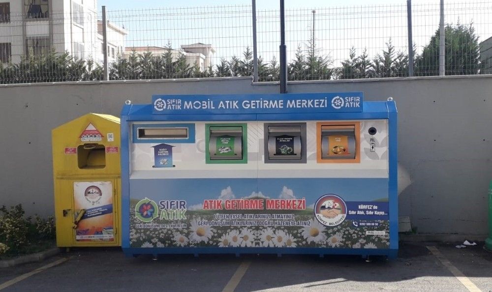 Çevre dostu mobil atık merkezleri