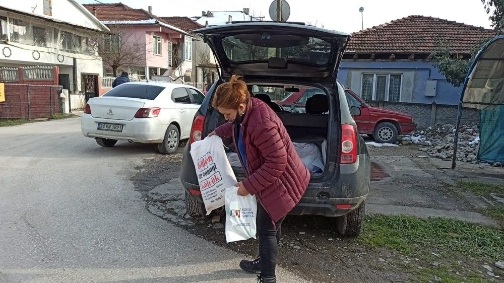 İhtiyacı olanların yüzlerini güldürdüler