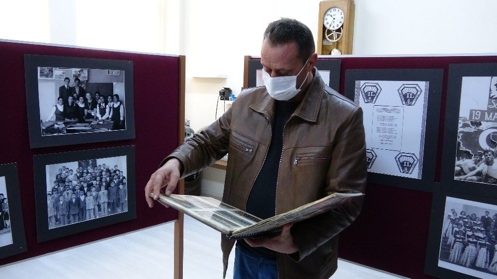 Isparta'da bir eğitim kurumunun 70 yıllık mezun arşivi oluşturuldu